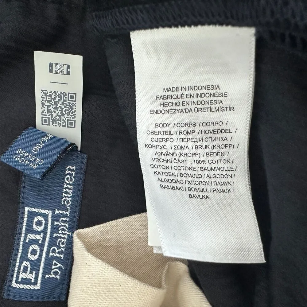 Polo Ralph Lauren Pants Mens XXL Corduroy Aviator Belted Relaxed Fit‎ Navy NWT